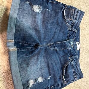 Girls Jean shorts size 14.